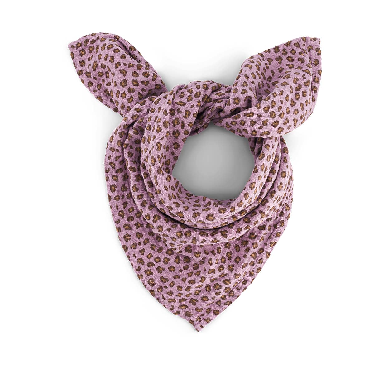 BIANCA SWADDLE MINI LEOPARD LILAC