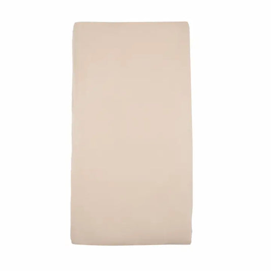 Beige Organic Fitted Cot Sheet