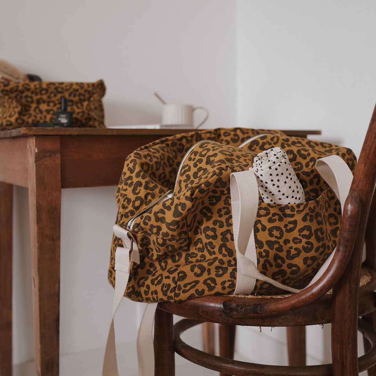 WEEKEND BAG - DIAPER BAG RAPHAEL GRAOU CARAMEL