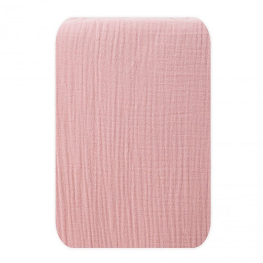 Pink fitted Sheet (Crepe Paper Style)