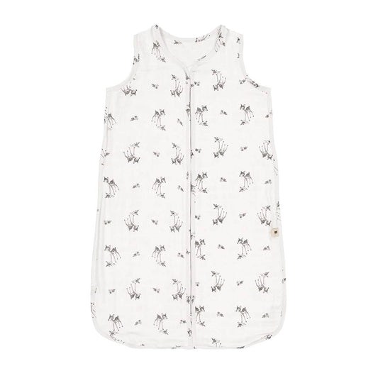 ADELE LIGHTWEIGHT BABY SLEEPING BAG - FAWN ECRU