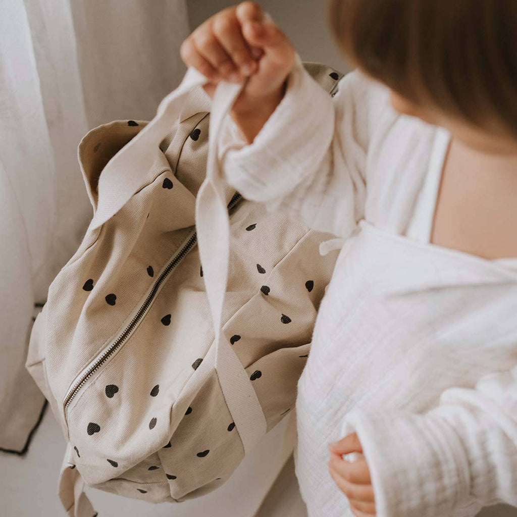 RAPHAEL BABY BAG - WEEKEND BAG SAND - Rockermumma