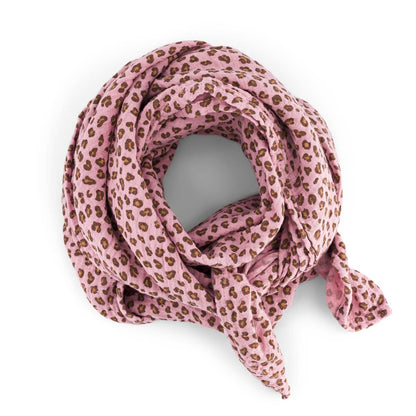 BIANCA SWADDLE MINI LEOPARD CANDY PINK