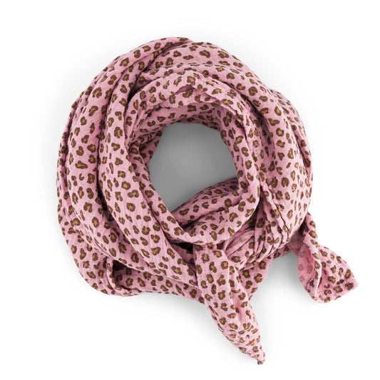 BIANCA SWADDLE MINI LEOPARD CANDY PINK