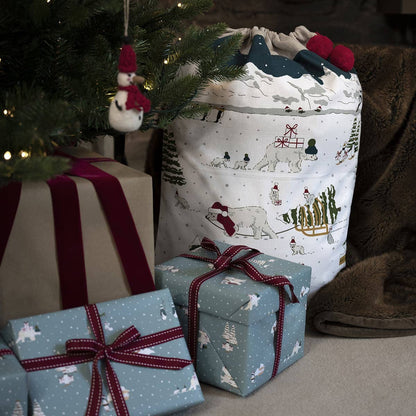 Snow Season Christmas Sack