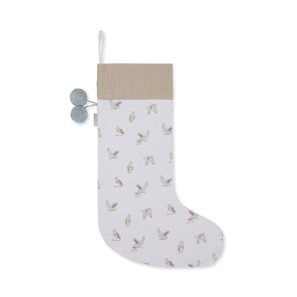 Snowy Owls Christmas Stocking