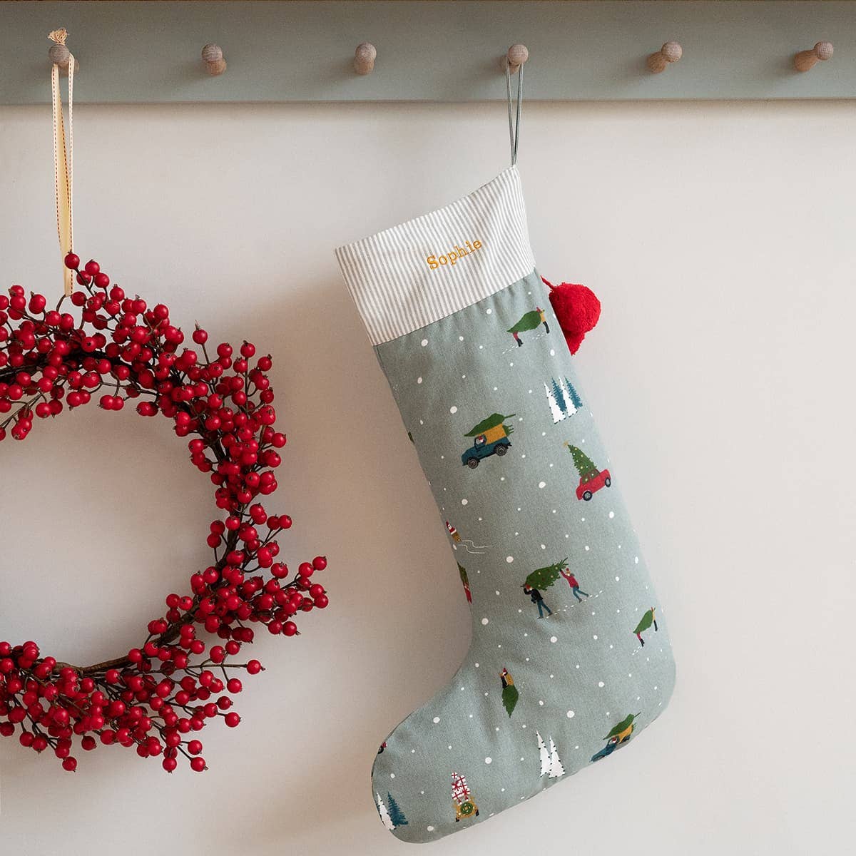 Home for Christmas Stocking