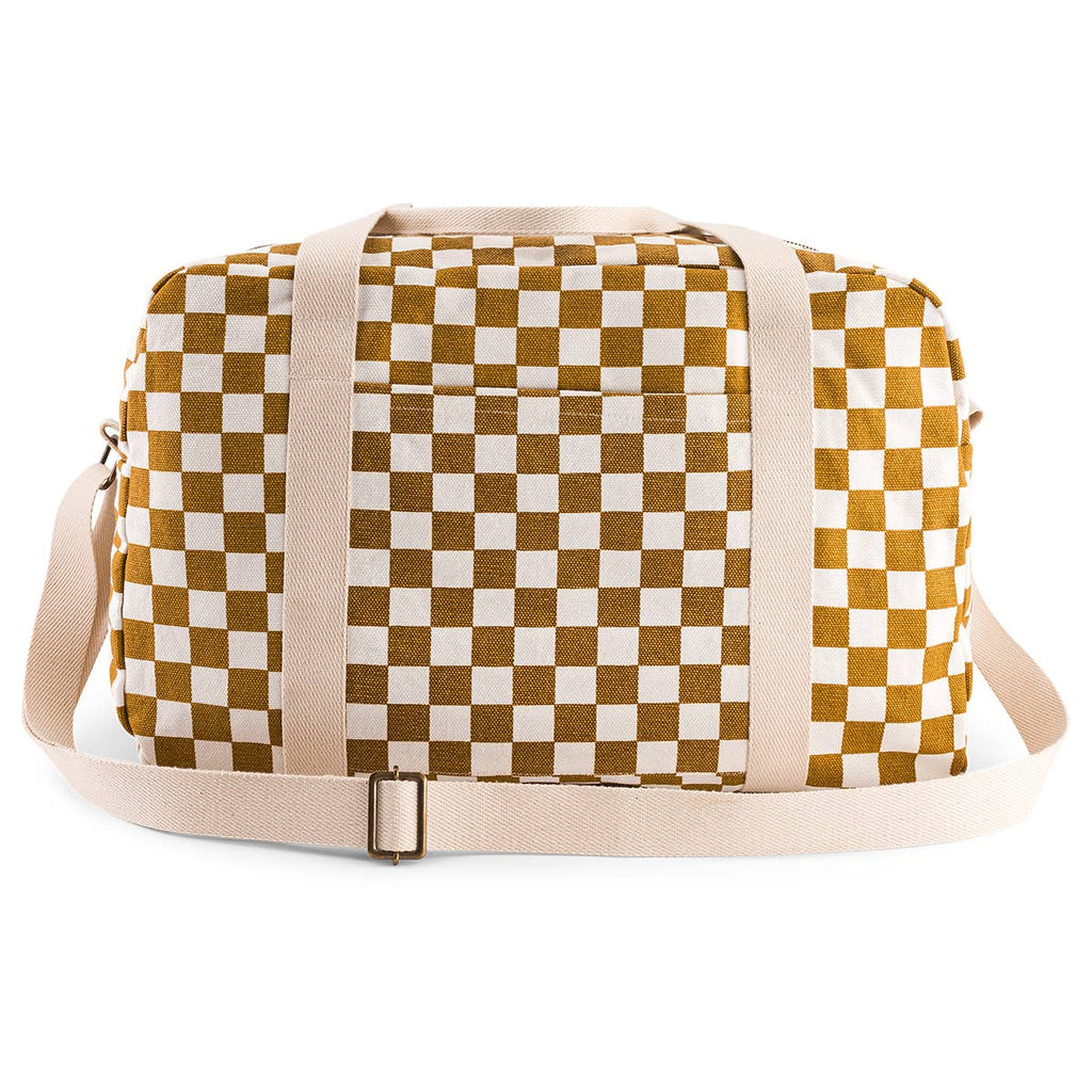 RAPHAEL DIAPER BAG - WEEKEND BAG CHECKERBOARD