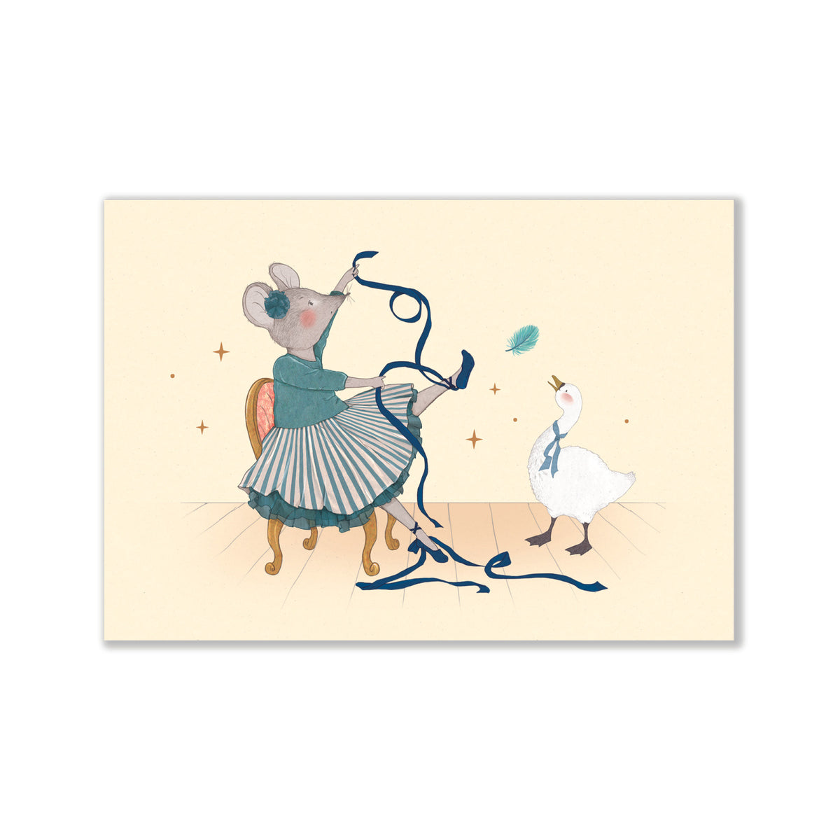 The Little Dance School - Set of 3 Posters