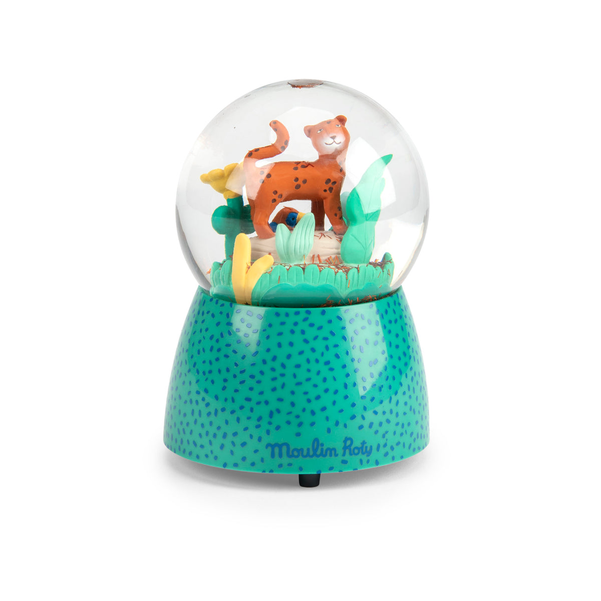 Musical snow globe La forêt Mawa by Moulin Roty