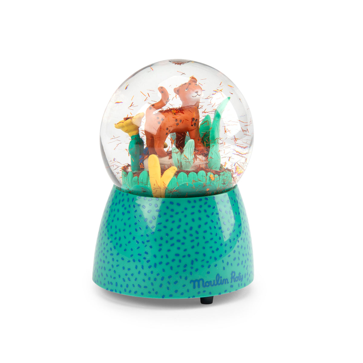 Musical snow globe La forêt Mawa by Moulin Roty