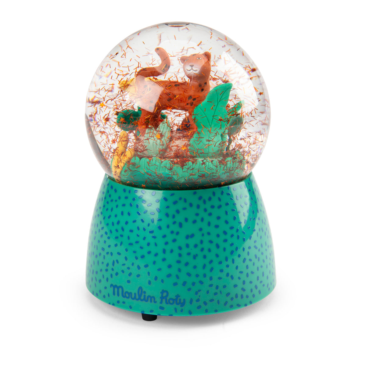 Musical snow globe La forêt Mawa by Moulin Roty