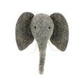 Elephant Head with Tusks and upward facing Trunk - Medium Size -  Fiona Walker