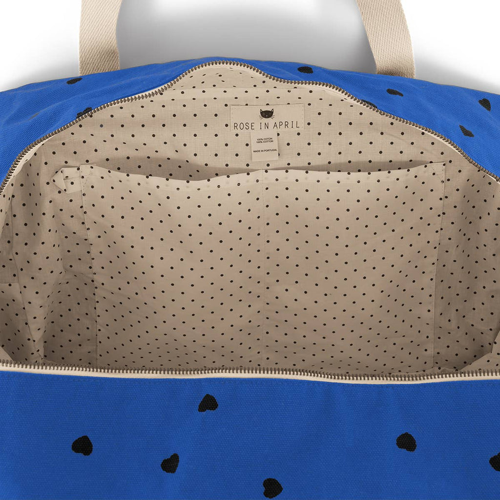 RAPHAEL DIAPER BAG - WEEKEND BAG GREEK BLUE