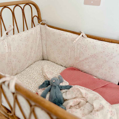 BABY COTTON BLANKET PINK BLUSH