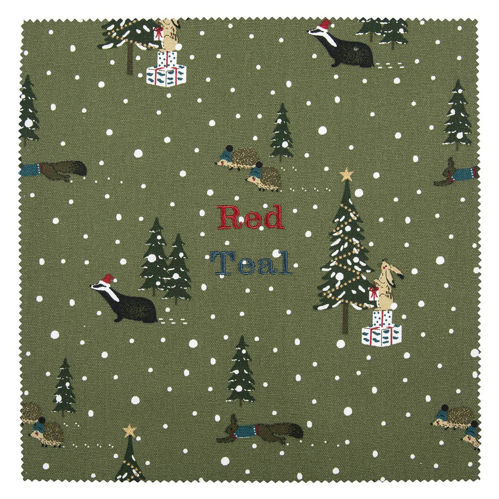 Festive Forest Christmas Stocking - Rockermumma