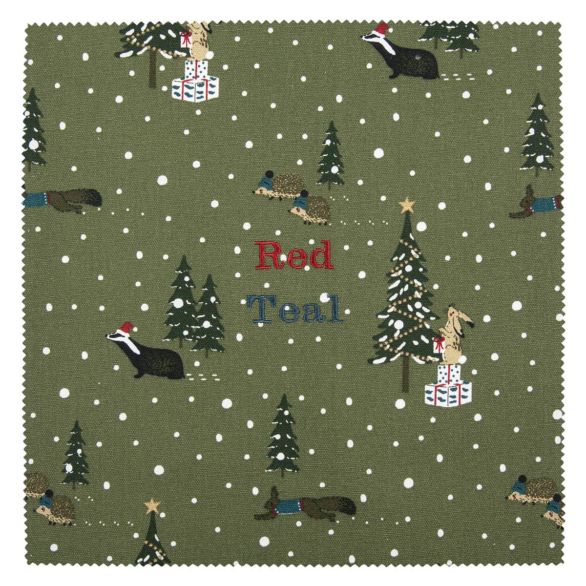 Festive Forest Christmas Stocking - Rockermumma