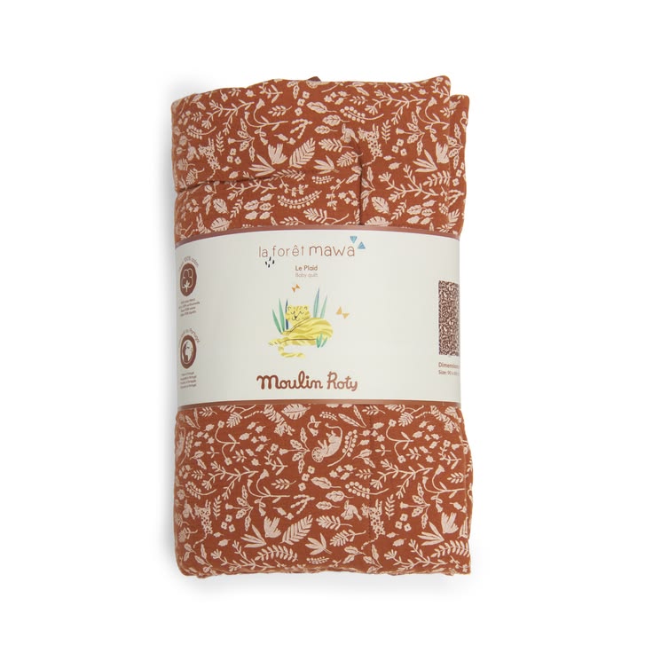 Baby quilt La forêt Mawa