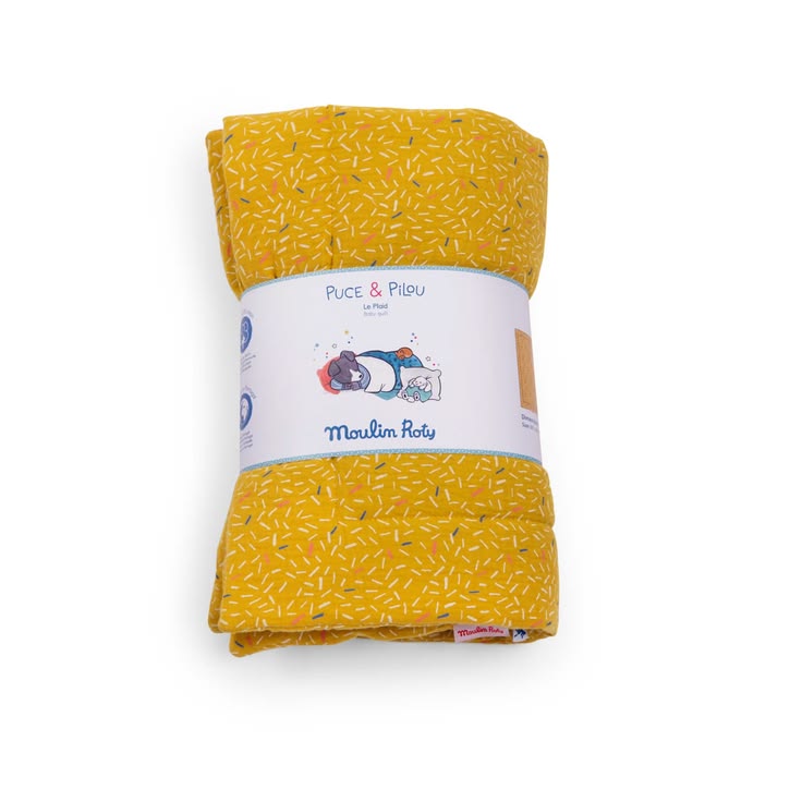 Baby quilt Puce & Pilou