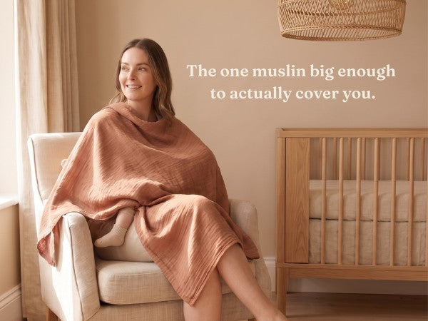 Super Sized Organic Muslin Square