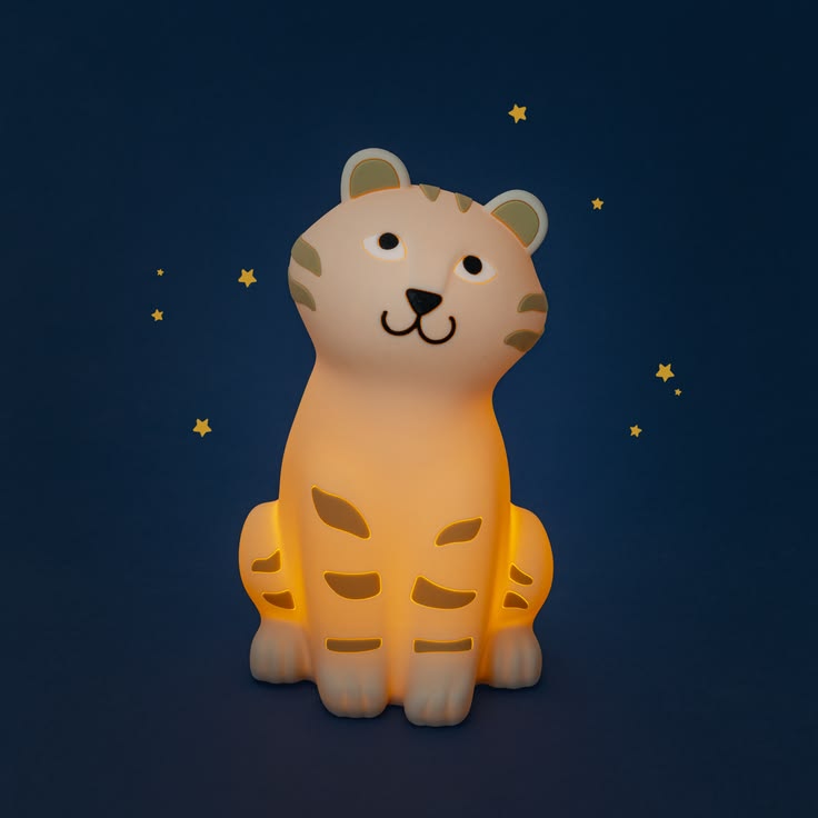 Tiger night light / lamp La forêt Mawa