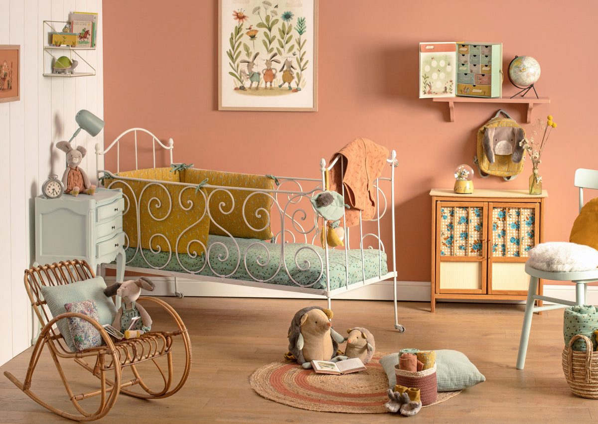Clay rabbit comforter Trois Petits Lapins