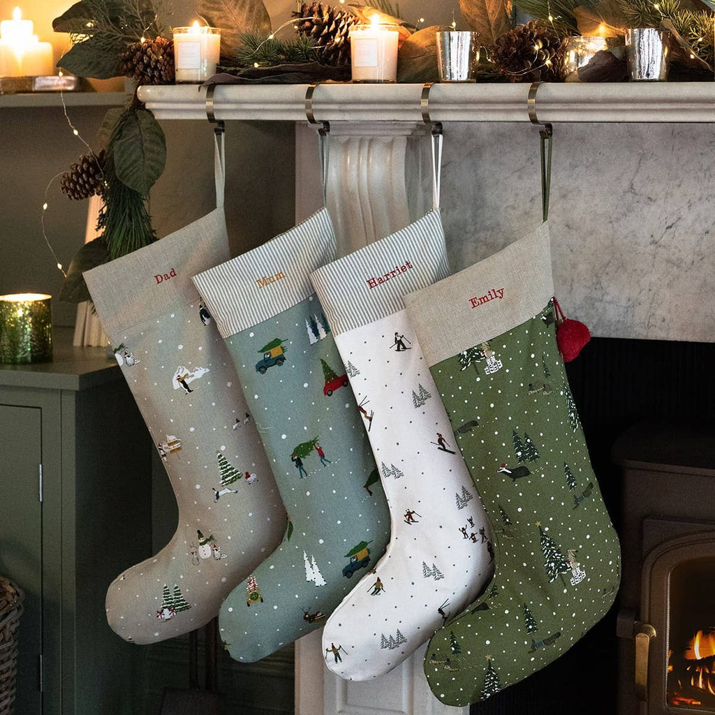 Festive Forest Christmas Stocking - Rockermumma