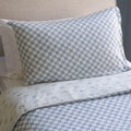 AVERY ROW WAVES DUVET SET IN BLUE