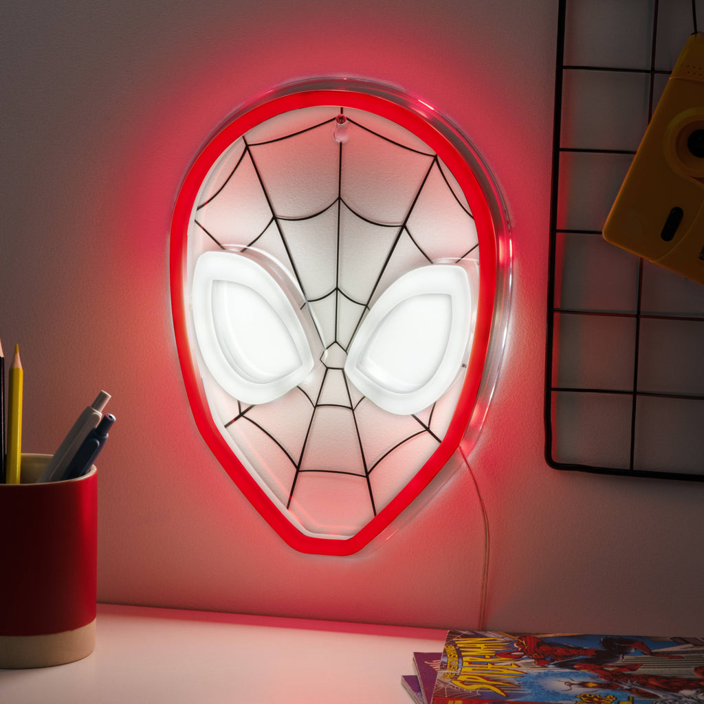 Kids Wall Neon Light – “Spider-Man” LED Wall Lamp | RockerMumma