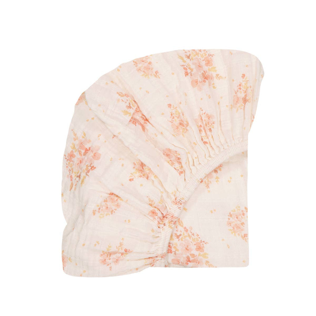 Fitted Sheet - Bouquet Design  - TWO SIZES - Rockermumma
