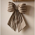 Brown and cream checkered decorative bow - *Pre-order now* (Copy)