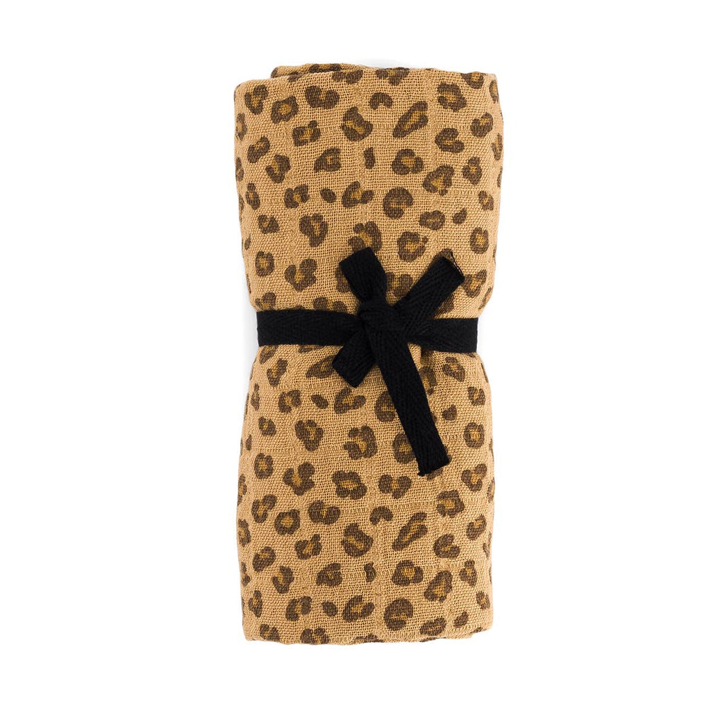 BIANCA SWADDLE MINI LEOPARD COFFEE