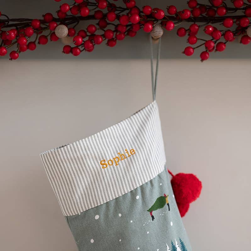 Home for Christmas Stocking