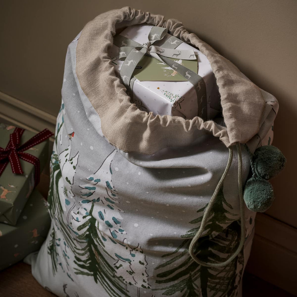 Christmas Stags Christmas Sack - Rockermumma