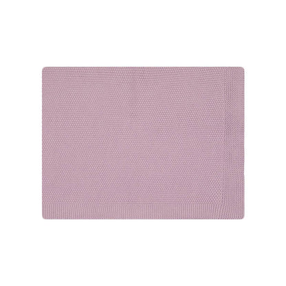 BABY COTTON BLANKET BOU LILAC