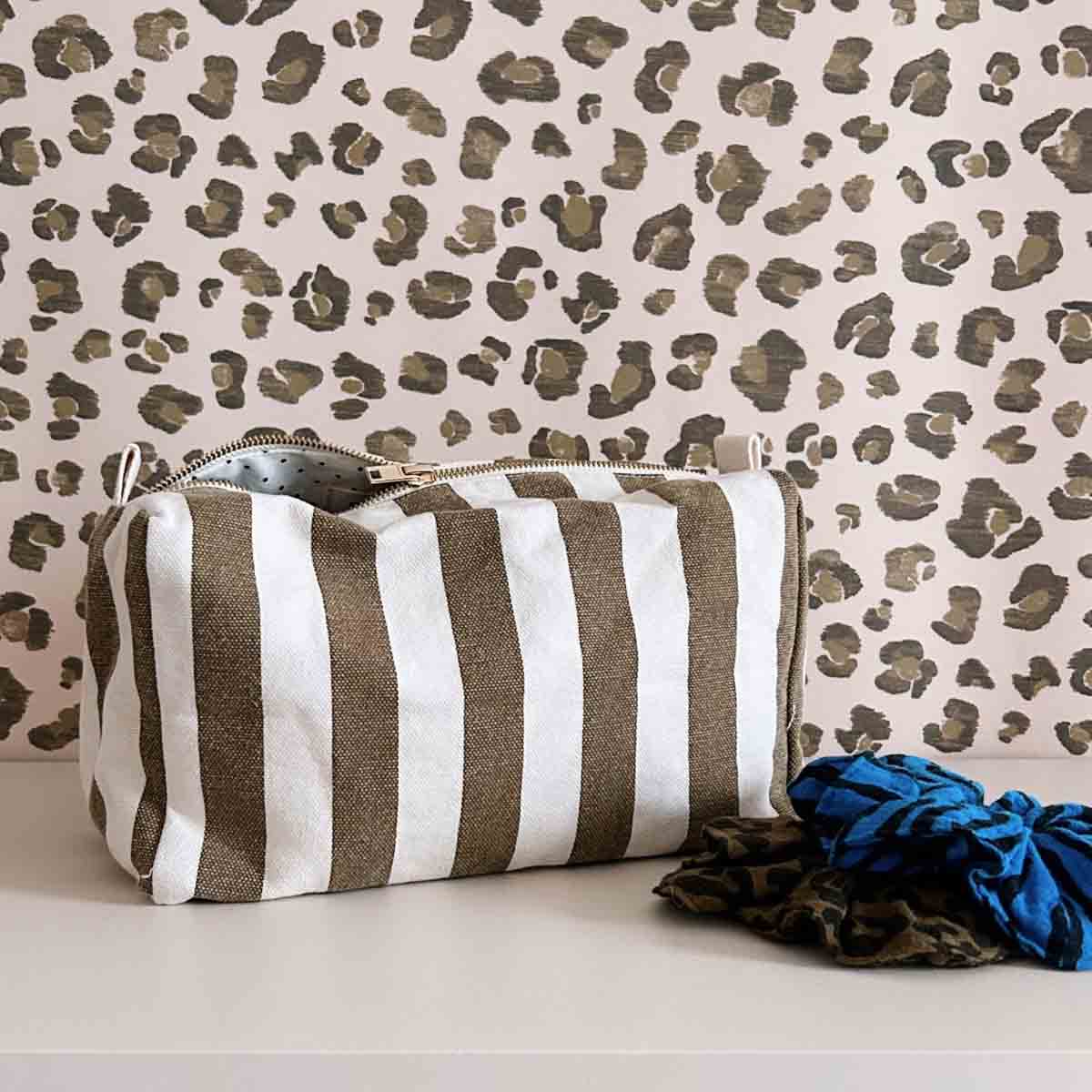 SCRUNCHIE ZEBROU GREEK BLUE