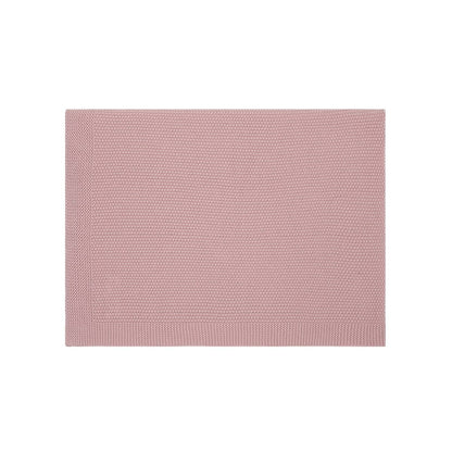 BABY COTTON BLANKET PINK BLUSH