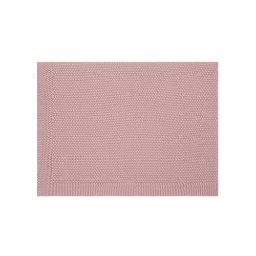 BABY COTTON BLANKET PINK BLUSH