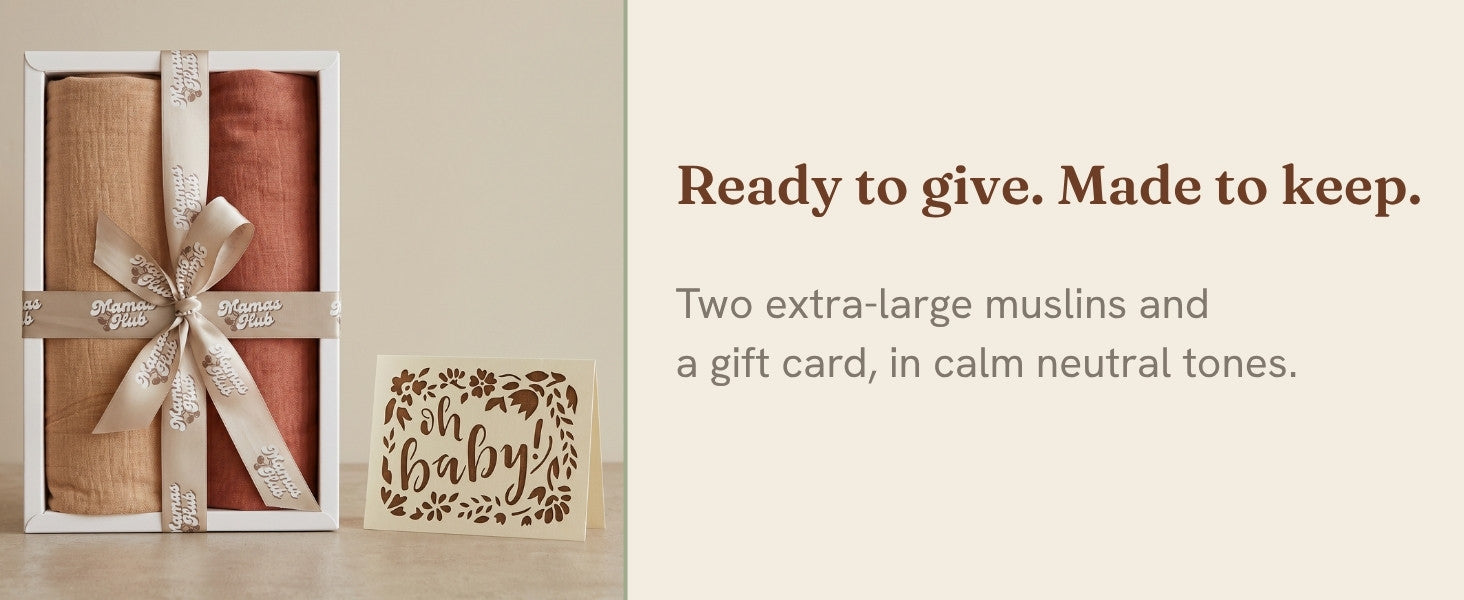 Muslin Square Gift Set