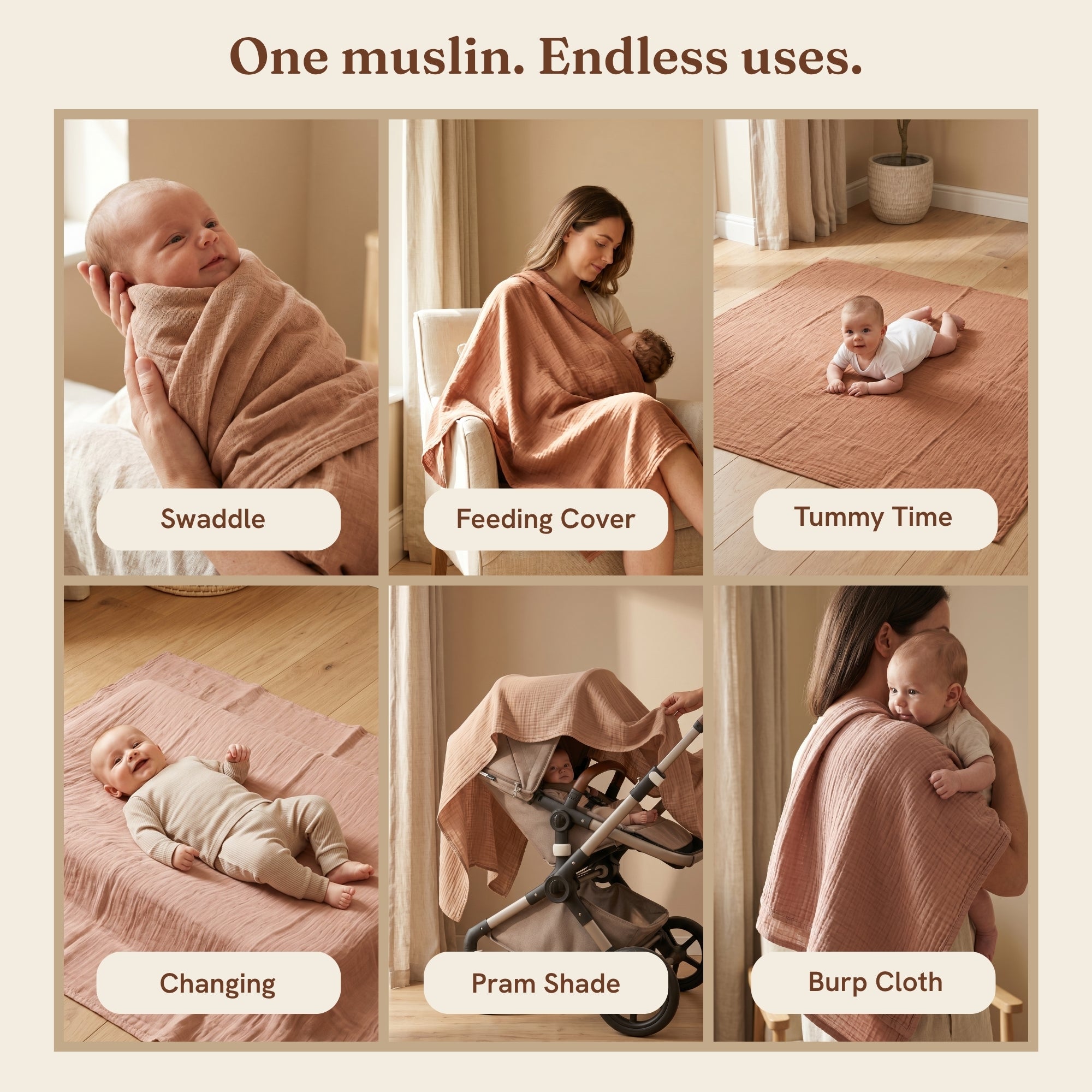 Muslin Square Gift Set