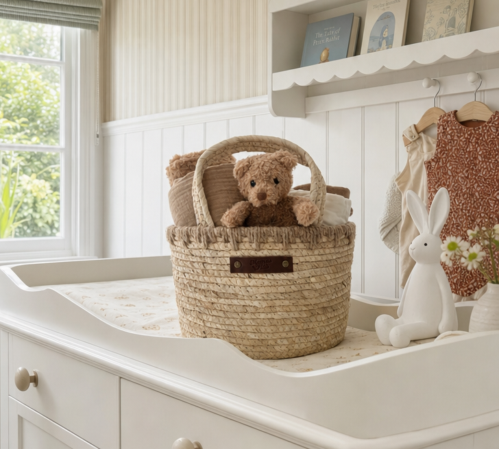 Maize Nappy Caddy - Natural
