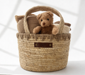 Neutral Coloured Nappy Caddy Hamper