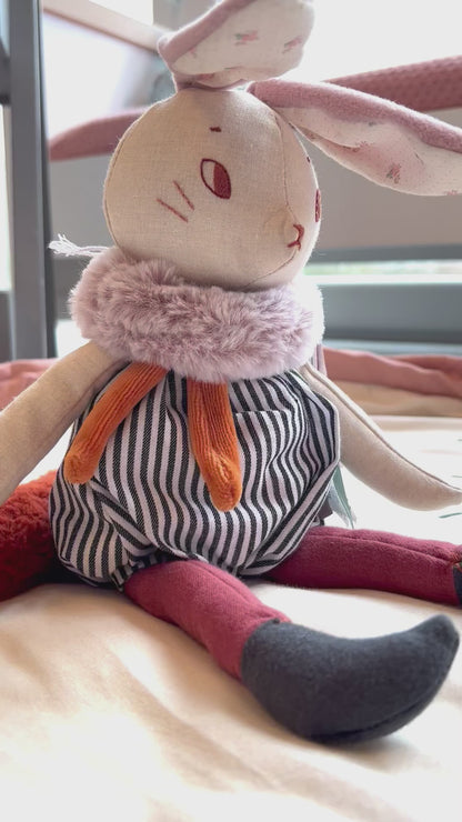 Plume the Rabbit Soft Toy - 'After the rain' collection