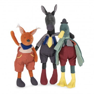 Duck doll Simonet Pomme des Bois