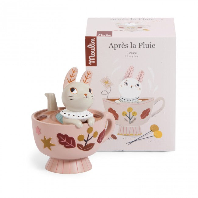 Brume the Rabbit Money Box - 'After the Rain' collection