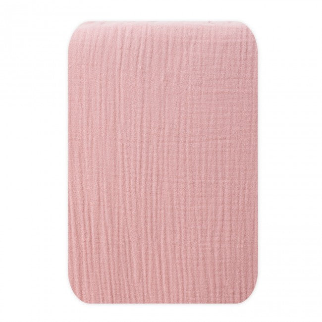 Pink fitted Sheet (Crepe Paper Style)