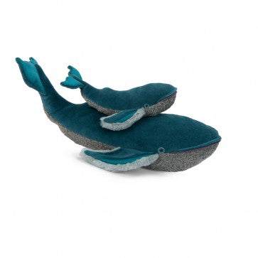 Mouin Roty Large Velour Whale